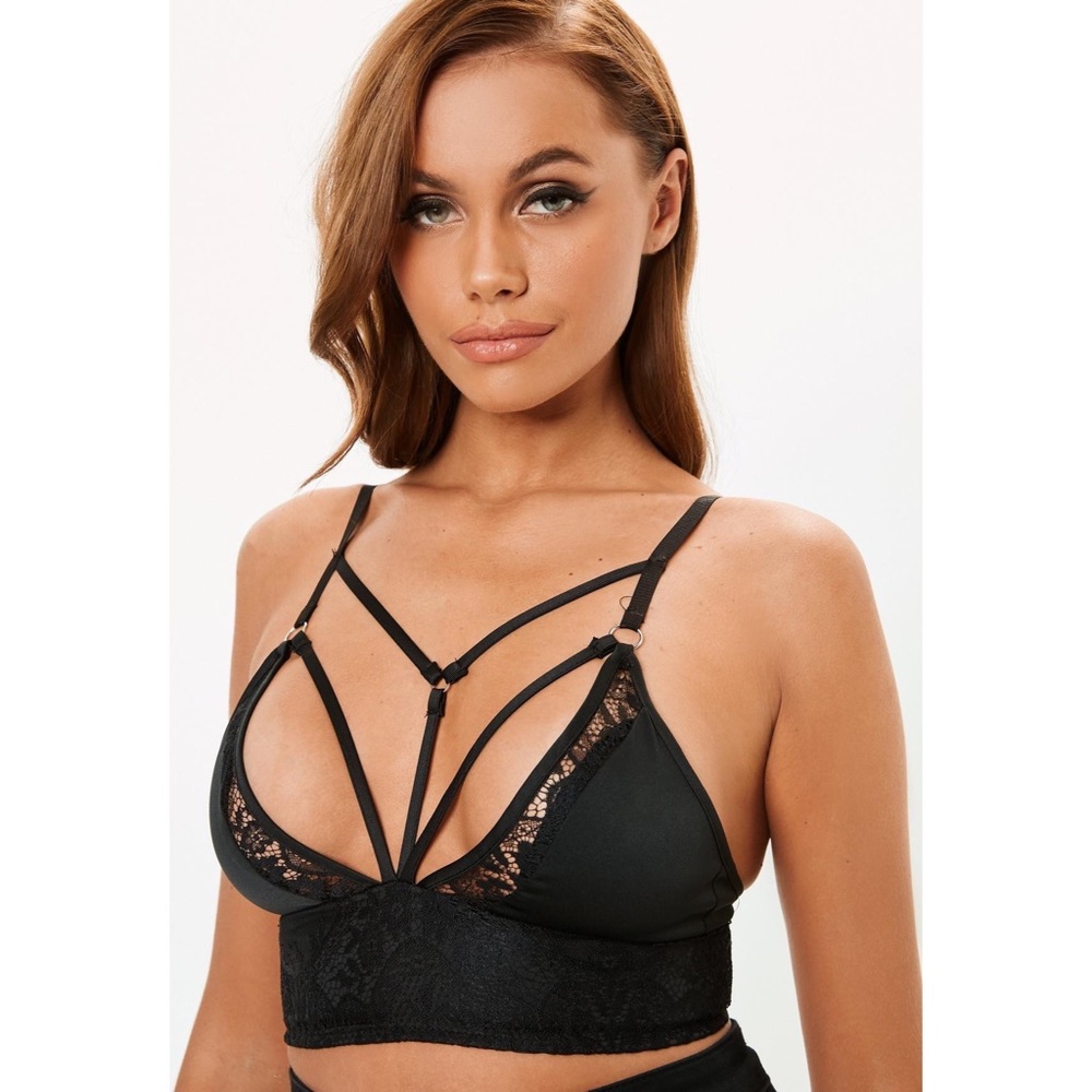 Missguided harness bralette